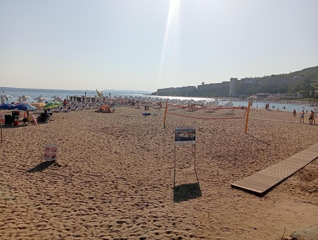 Kozluka Beach, a few steps from the apartments