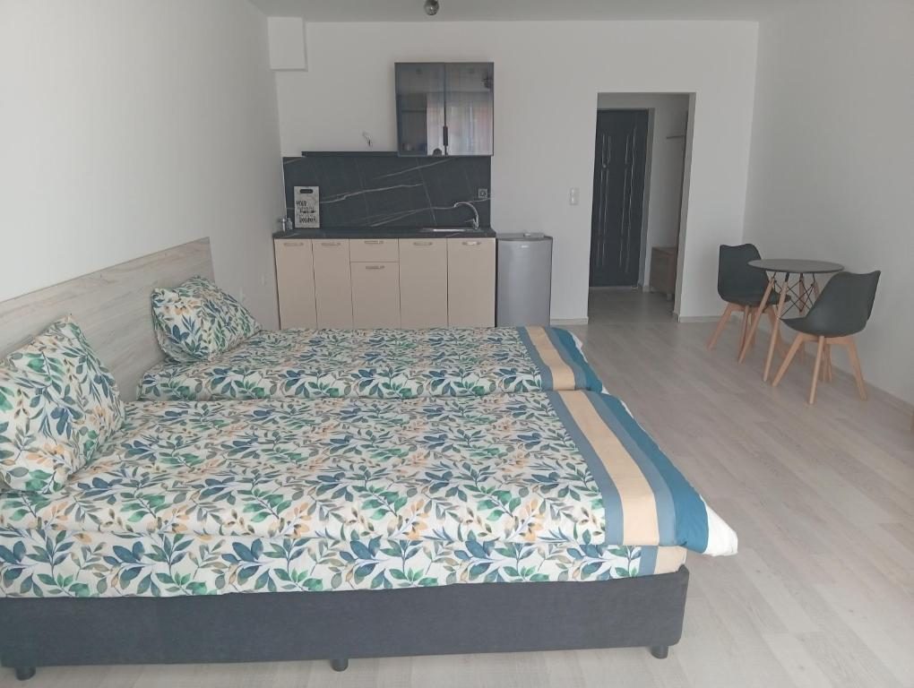 Triple studio with beds and kitchenette